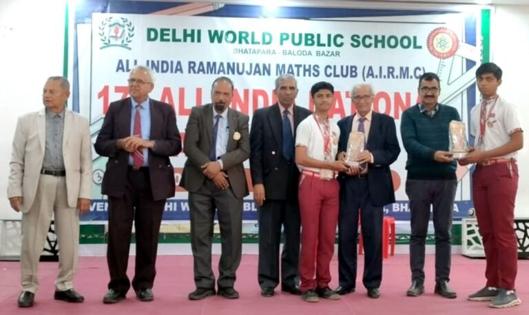 प्रभातची भरारी ! 17 व्या राष्ट्रीय गणित अधिवेशनामध्ये राष्ट्रीय स्तरावर प्रथम क्रमांक