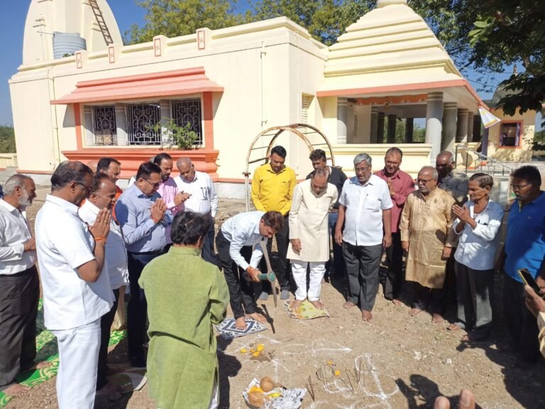 श्रीराम प्रत्येकाच्या जीवनाचा अविभाज्य घटक :  शैलेश खरोटे ; रामरक्षा सोहळ्याचे भुमीपूजन