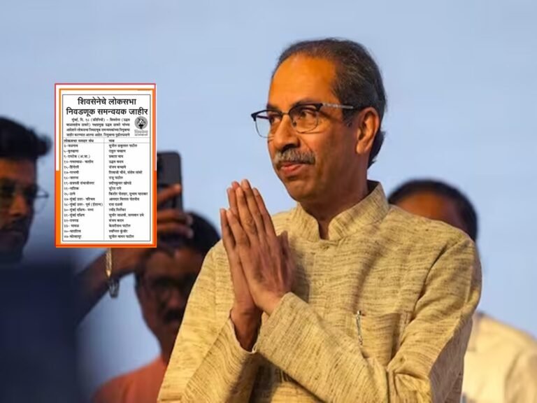 शिवसेना (ठाकरे) कडून  लोकसभेच्या १८ जागांवर दावा ! ‘या’ मतदारसंघांवर थेट समन्वयकांची नियुक्ती
