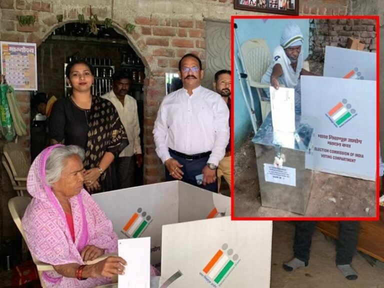 राणांच्या अमरावतीत आतापासूनच मतदानाला सुरुवात; बॅलेट पेपर, ही नवी सुविधा काय? 