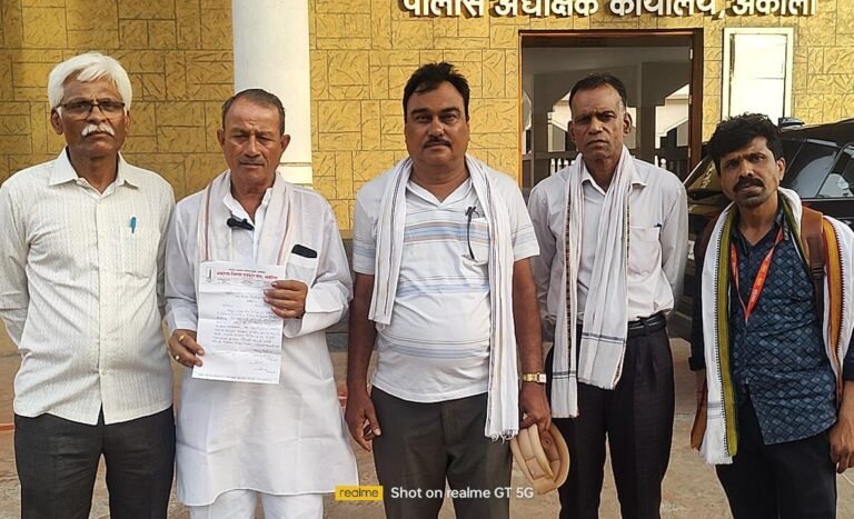 अकोला पोलीस प्रशासनाची उदासीनता ! पत्रकारांवरील हल्ल्याचा जिल्हा पत्रकार संघातर्फे निषेध