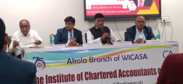 सीए विद्यार्थ्यांचे शैक्षणिक साहित्य प्रवाही- सीए डॉ. अडुकिया