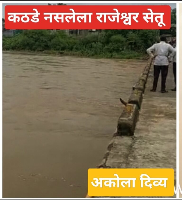 चिमुकल्याचा बळी ! उंची कमी असलेल्या राजेश्वर सेतूवर तात्काळ कठडे तरी बसवा : भरगड यांची मागणी